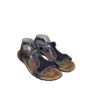 Timberland Earthkeepers Belgrade Leather T Strap Adjustable Sandals Womens 10